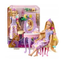 Кукла Mattel Disney Princess Rapunzel, с тоалетка и аксесоари