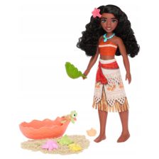 Кукла Mattel Disney Princess Vaiana, с домашен любимец, 27 см.