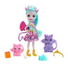Кукла Mattel Enchantimals Royals Family Dragon 3402354