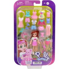 Кукла Mattel Polly Pocket с аксесоар мече, с 23 части