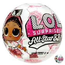 Кукла MGA L.O.L. Surprise B.B.S Sports Series 3 Soccer Team Sparkly Dolls 8 изненади, Асортимент