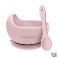 Детска купа за хранене Kikka Boo Yummy с лъжичка