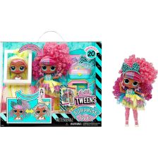 Кукла MGA L.O.L. Surprise Tweens Surprise Swap, Cora с глава за стилизиране и аксесоари