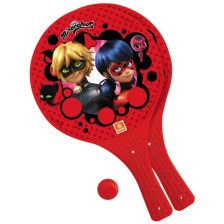 Детски плажен тенис Miraculous 38см