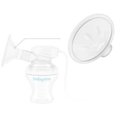Резервна част протектор за кърмене BabyOno силиконов с фуния 300 KIT I