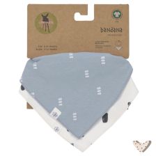 Лигавник бандана Lassig Cozy Colors Wear, GOTS, 2 броя