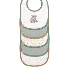 Лигавник Lassig About Friends, Racoon, 5 броя