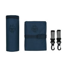 Комплект Lassig термочанта, повивалник и куки blue navy LSIGA903