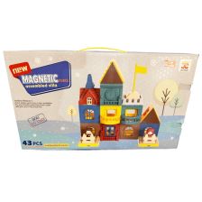 Магнитен конструктор Raya Toys, 43 части