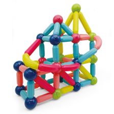 Магнитен конструктор Raya Toys 64 части, в кутия