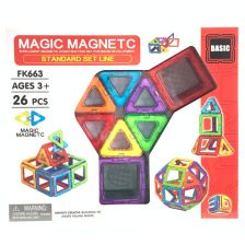 Магнитен конструктор Raya Toys Magic Magnetic 26 части