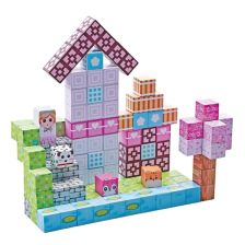 Магнитен конструктор Raya Toys Magnetic Building Cubes, 110 ч.