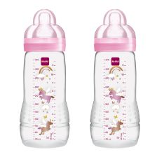 Шише MAM Easy Active Bottle 330ml 2бр розови