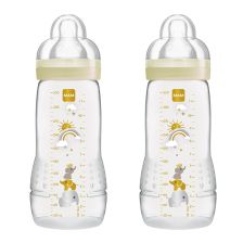 Шише MAM Easy active 330ml  2бр. сиви