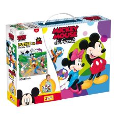 Детски пъзел Lisciani MICKEY в чанта 60ч. 73894