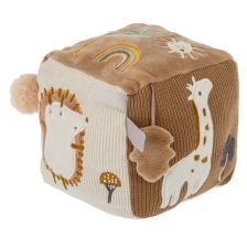 Мека играчка куб за бебе Bimbidreams NOE 15х15 см.