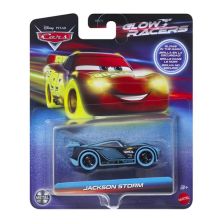 Метална количка Mattel Disney Cars Glow Racer Jackson Storm, HPG82