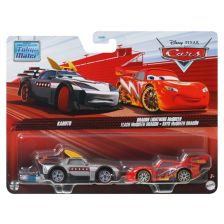 Метална количка Mattel Disney Cars Kabuto и Dragon McQueen, JDH45