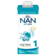 Мляко за кърмачета Nestle Nan Optipro 1, 200мл