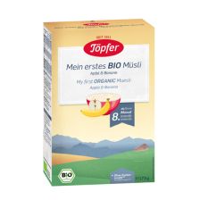 Моето първо Био мюсли Topfer  (Ябълка и Банан) 8+м 175гр.