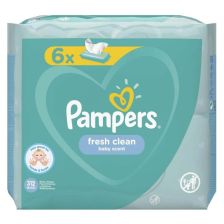 Мокри кърпички Pampers Fresh Clean, 52 броя