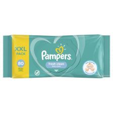 Мокри кърпички Pampers Fresh Clean, 80 бр.