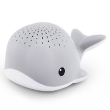 Музикален прожектор за бебе ZAZU Wally the whale, със сензор за плач