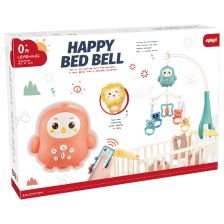Музикална въртележка за кошара и легло Raya Toys Пингвин, с дистанционно