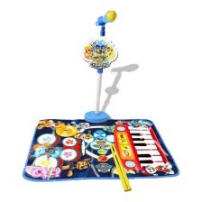 Mузикално килимче за игра Claudio Reig Paw Patrol 3 в 1 с микрофон и клавиши