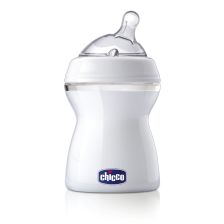 Шише CHICCO Natural Feeling силиконов биберон 2 капки 250мл