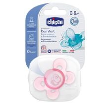Залъгалка CHICCO Physio Comfort 0-6м 1бр момиче