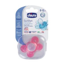 Залъгалка CHICCO Physio Comfort 6-12м 1бр момиче