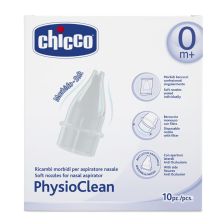 Меки накрайници CHICCO за физиологичен аспиратор за нос