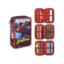 Несесер за училище троен Cerda SPIDERMAN пълен