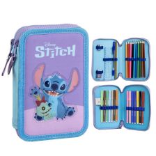Несесер за училище Cerda Disney Stitch, 2 отделения, пълен