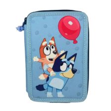 Несесер за училище Kids Licensing Bluey, 2 отделения, пълен