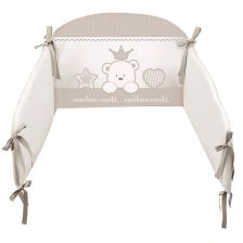 Обиколник за кошара Italbaby BABY RE Dove Grey, 180/40 см.