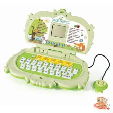 Образователен детски лаптоп с мишка Raya Toys English Learner, с 20 игри и активности на английски език