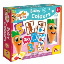 Образователна игра Lisciani Carotina Baby Цветове, с магическа писалка