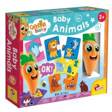 Образователна игра Lisciani Carotina Baby Животни, с магическа писалка