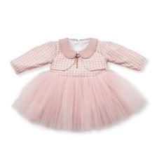 Официална бебешка рокля Bebetto Розов, 6-24м, K4199