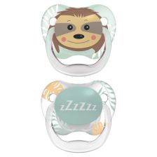 Ортодонтични силиконови залъгалки Dr.Brown's PreVent, PV22014-INTL, 6 м+, 2 бр.