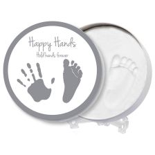 Отпечатък за бебе за ръчичка и краче Dooky Happy Hands в кръгла метална кутия