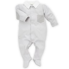 Гащеризон дълъг ръкав PINOKIO Polo Celebrity Boy Сив Размер 56-74 cm
