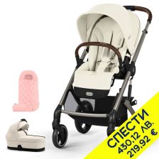 Бебешка количка 2 в 1 Cybex Balios S Lux с чувалче Snogga, Пакет с отстъпка №125