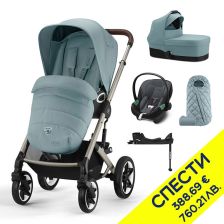 Бебешка количка 4 в 1 Cybex Talos S Lux + чувалче Snogga 2 Eco Пакет с отстъпка №166