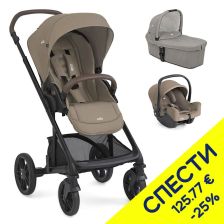 Бебешка количка 3 в 1 Joie chrome™ 2 + кош chrome™ + i-Snug™ 2 i-Size, Пакет с отстъпка №208