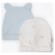 Памучна шапка Bebetto MY FIRST PLAYMATE 2бр. 0-6м. C1233