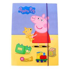 Папка с ластик А4 Majewski Peppa Pig