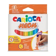 Пастели CARIOCA Neon, 8 цвята